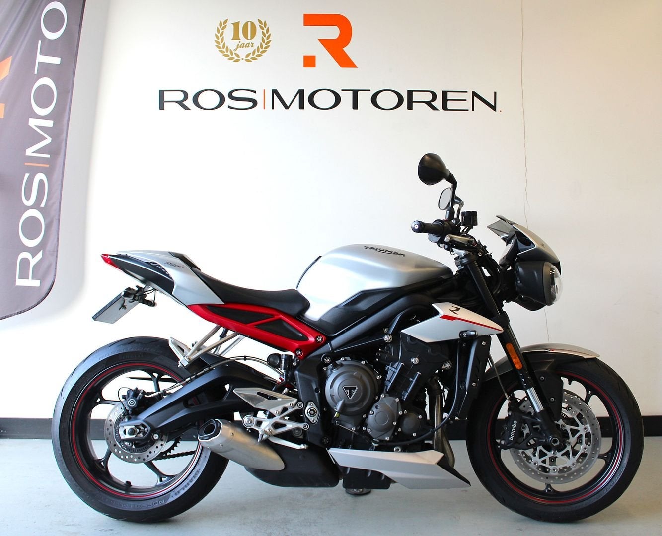TRIUMPH STREET TRIPLE R LOW (bj 2019) - NIEUWSTAAT -, Motorrijbewijs A, Bedrijf, Onbekend, Onbekend
