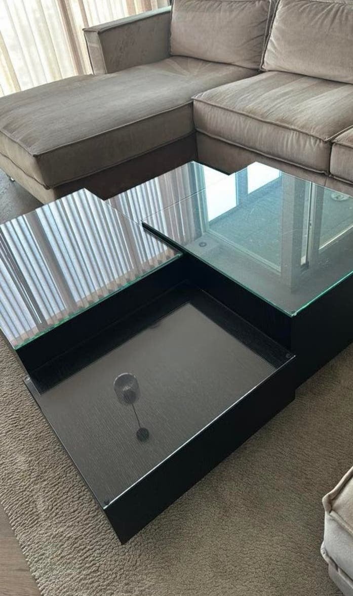 Eichholtz salontafel Nerone, 100 tot 150 cm, Zo goed als nieuw, Rechthoekig, 50 tot 100 cm
