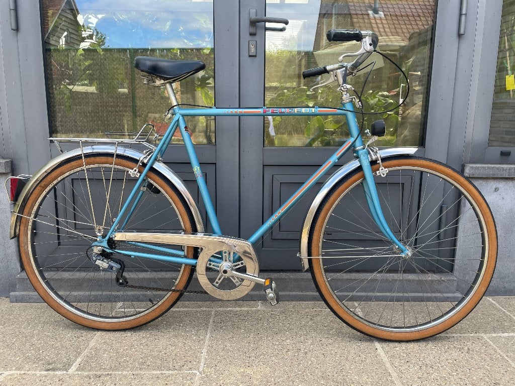 Peugeot Grand Tourisme herenfiets, vintage Topstaat, Fietsen en Brommers, Fietsen | Oldtimers, Ophalen, Jaren '60 of nieuwer, Velgrem
