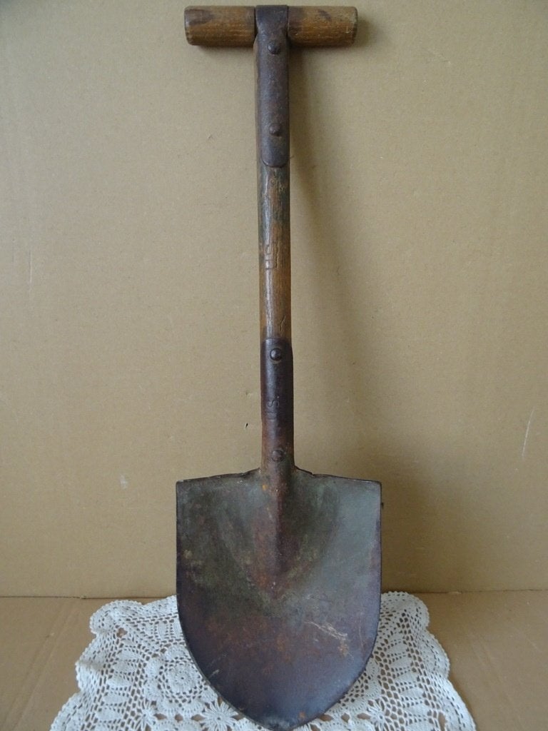 US army M1910 T-handle trench shovel veldschep schep 57cm, Verzamelen, Amerika, Overige typen, Ophalen of Verzenden, Nvt