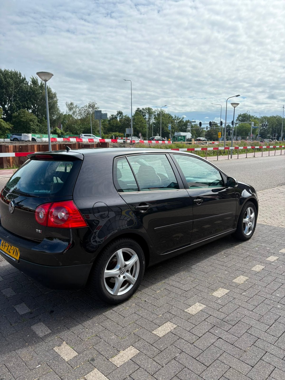 Volkswagen Golf 1.4 TSI 90KW 2007 Zwart, Auto's, Voorwielaandrijving, 4 cilinders, Origineel Nederlands, 1390 cc