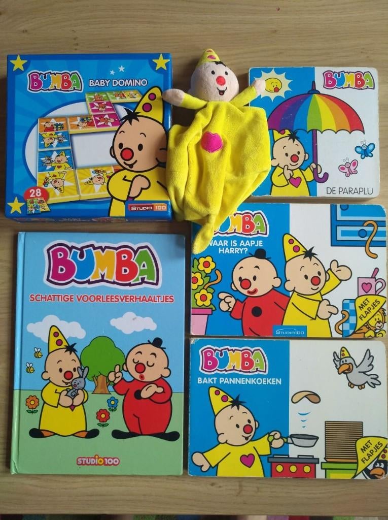 Bumba pakket ( Domino, boeken en knuffel) van Studio 100, Ophalen, Gelezen, Studio 100, 1 tot 2 jaar