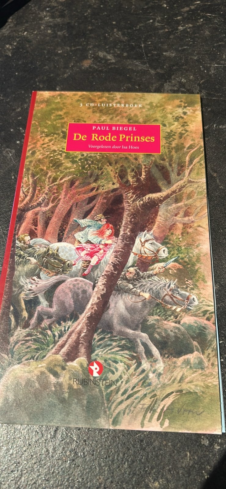 De Rode Prinses - Paul Biegel (3 CD-luisterboek), Boeken, Ophalen of Verzenden, Cd, Kind