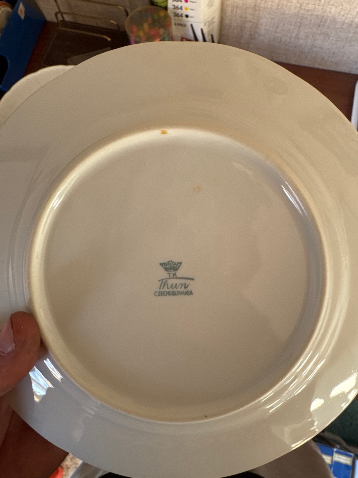 Thun Porseleinen Borden - Vintage Tsjechoslowaaks Servies, Antiek en Kunst, Antiek | Servies los, Ophalen