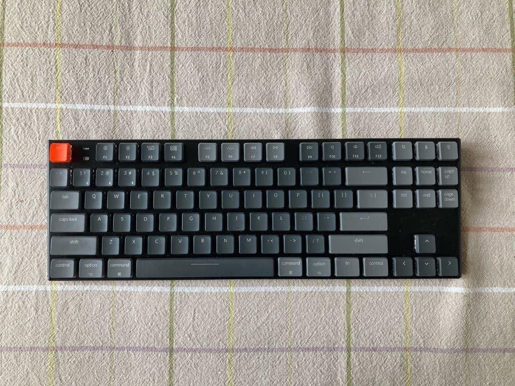 Keychron K1 Bluetooth Mechanical Keyboard, Computers en Software, Keychron, Gebruikt, Ophalen of Verzenden, Draadloos