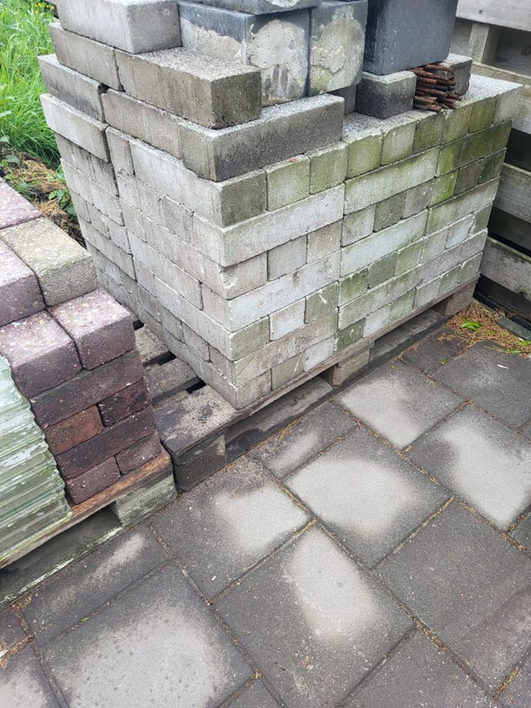 Stenen, Tuin en Terras, Ophalen of Verzenden, Gebruikt, Beton, Klinkers