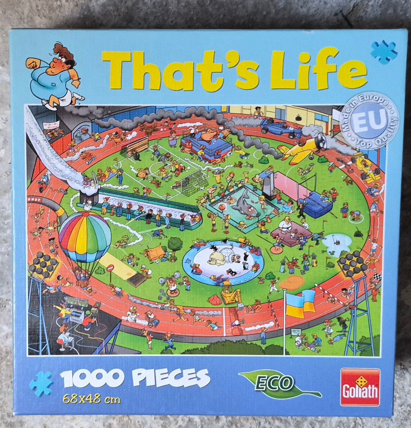 That's Life 1000 Stukjes Legpuzzel - Goliath, Ophalen of Verzenden, 500 t/m 1500 stukjes, Zo goed als nieuw, Legpuzzel