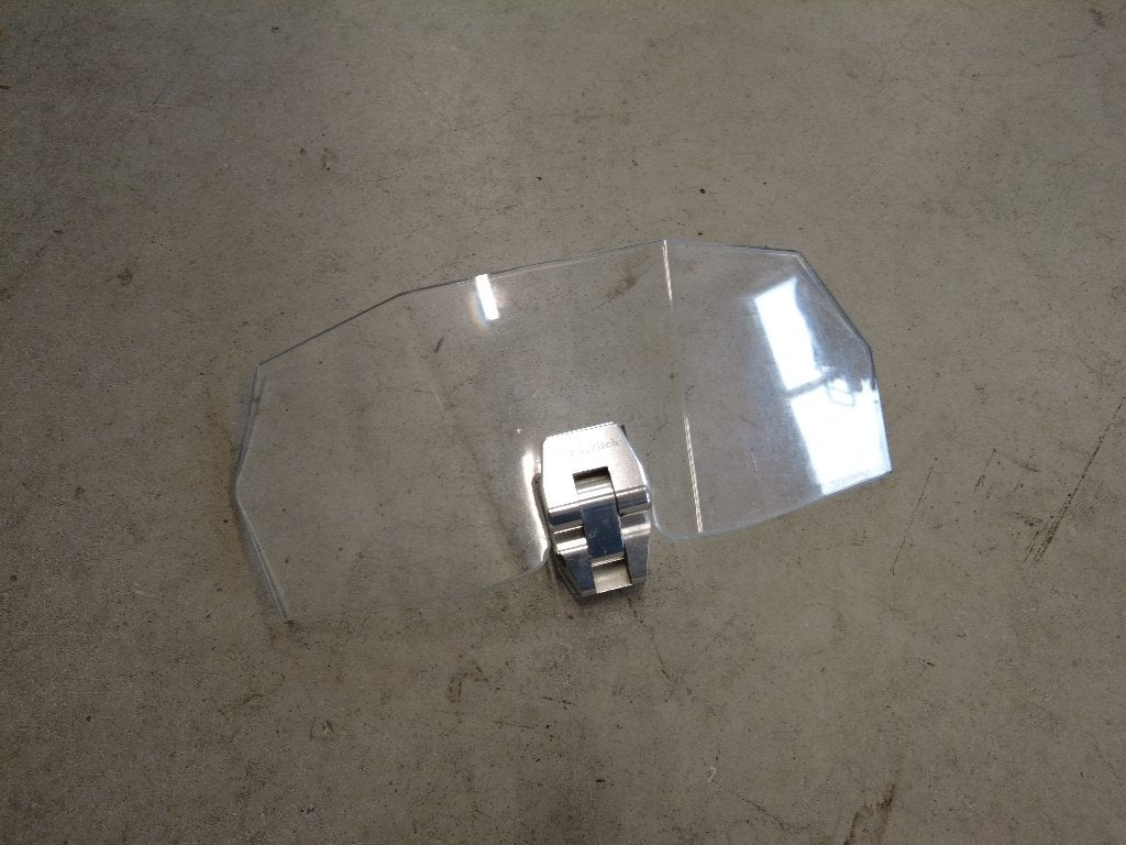 Windscherm opzetstuk verhoger verstelbaar 27x12 cm, Ophalen of Verzenden, Gebruikt