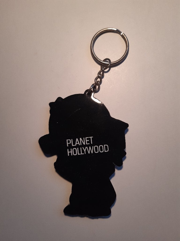 Sleutelhanger Planet Hollywood - Gorilla - Aap - verzamelen., Ophalen of Verzenden, Zo goed als nieuw, Merk