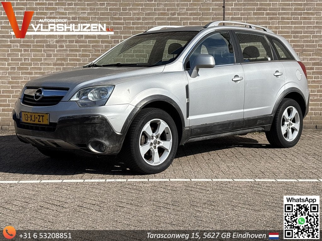 Opel Antara 2.4-16V Enjoy | Climate | Cruise | Navi | Trekha, Auto's, Opel, Stof, Gebruikt, Zwart, 4 cilinders