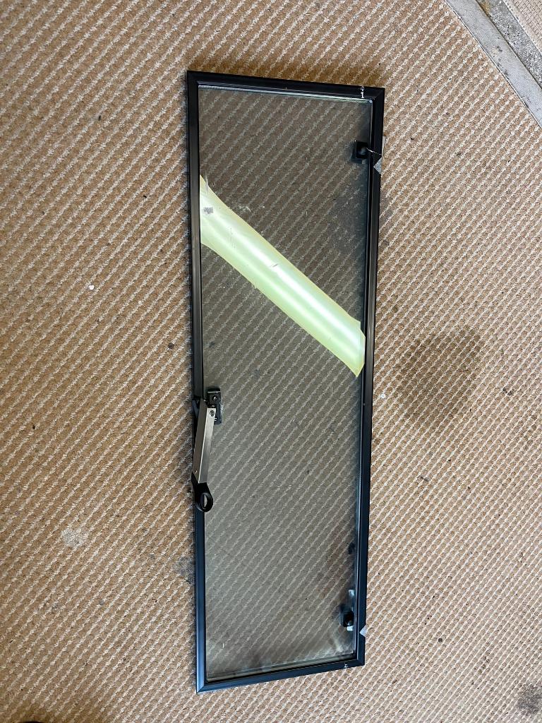Hardglazen raam HR++, Ophalen, Minder dan 80 cm, Nieuw, Dubbelglas