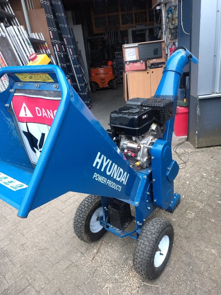 Hakselaar versnipperaar 15PK benzine elektr start, Ophalen, Overige kleuren, Minder dan 100 cm, Zo goed als nieuw