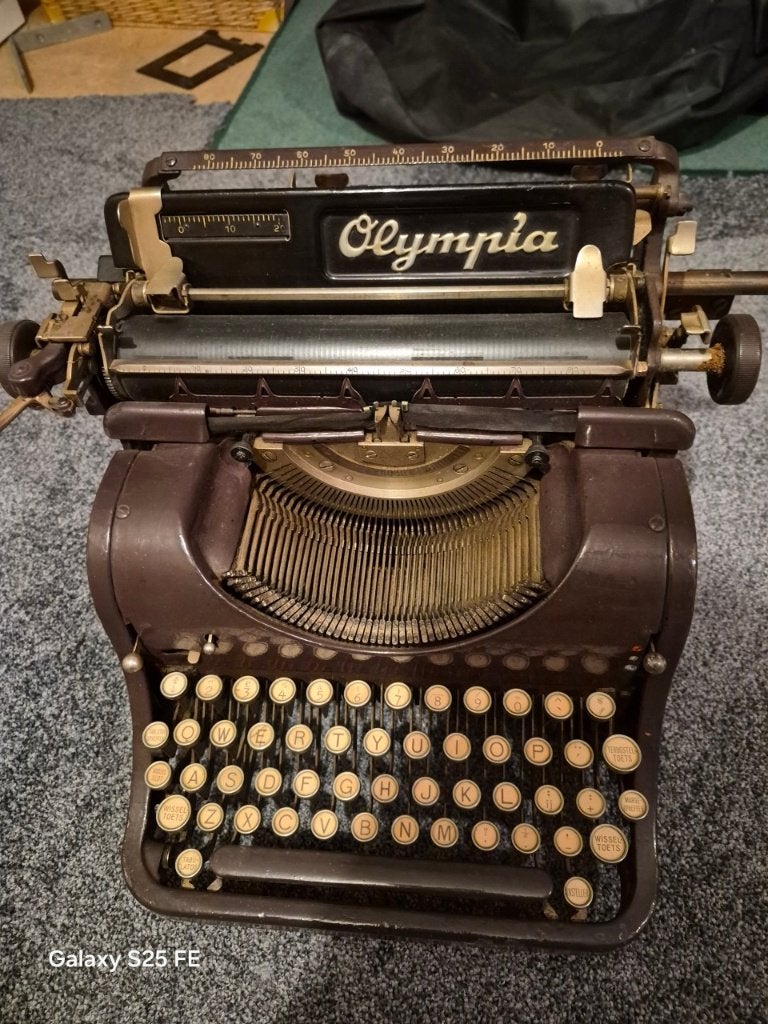 Schrijfmachine, Antiek en Kunst, Ophalen