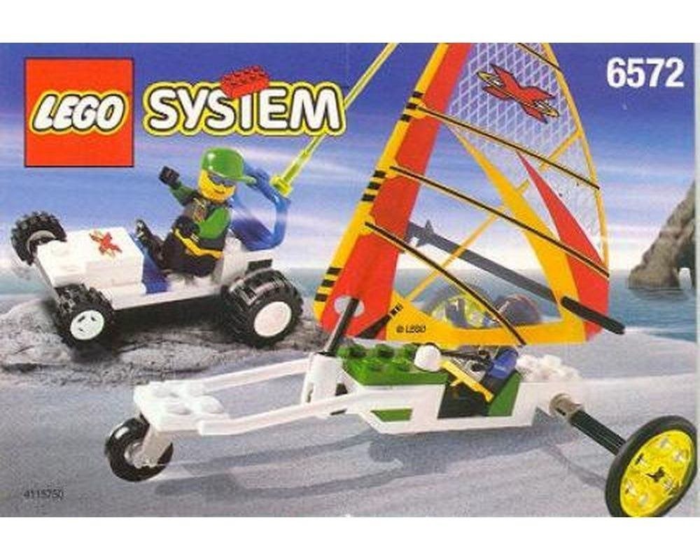 Lego System Town Set 6572 - Wind Runners Extreme Team, Ophalen of Verzenden, Gebruikt, Complete set, Lego