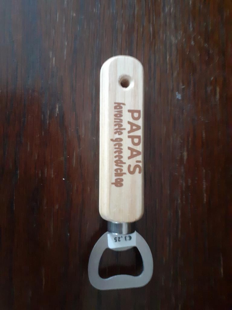 Bieropener Bier opener Papa's favoriete gereedschap, Ophalen of Verzenden, Nieuw