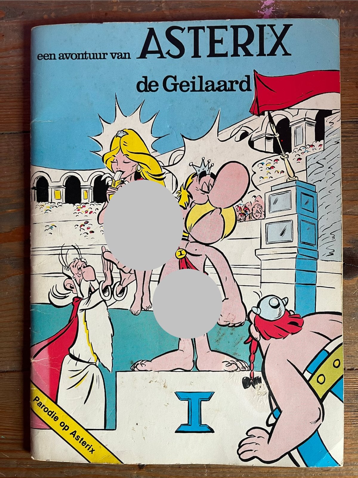 Asterix De Geilaard - Parodie, Eén stripboek, Ophalen of Verzenden, Gelezen