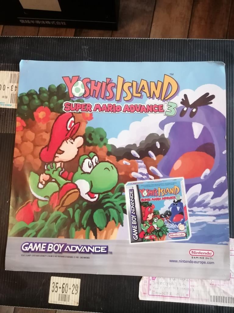 Yoshi's Island Super Mario Advance 3 Game Boy Advance, Gebruikt, 1 speler, Ophalen of Verzenden, Vanaf 3 jaar
