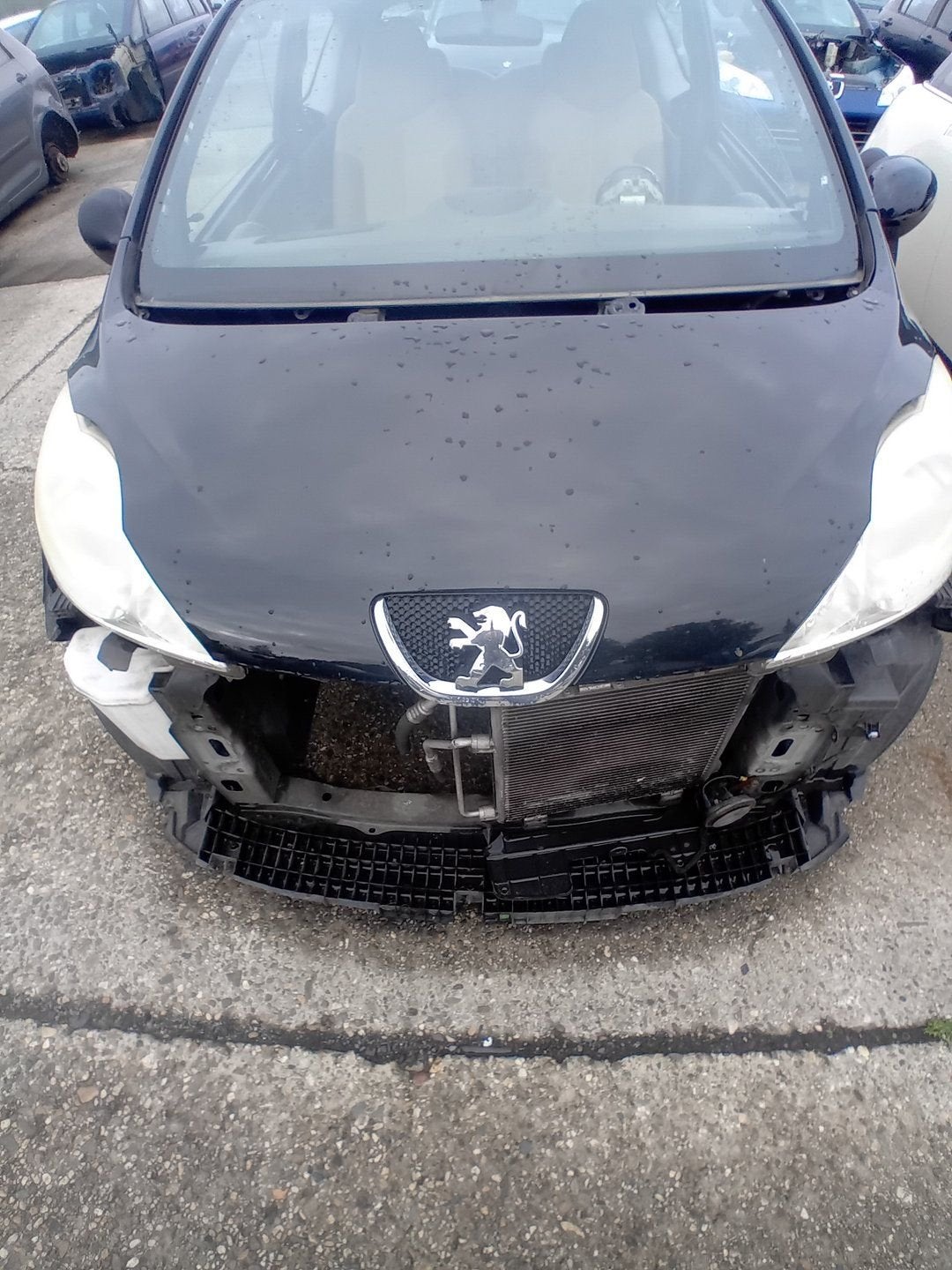 Motorkap Peugeot 107 bj.2007, Ophalen, Gebruikt, -, -