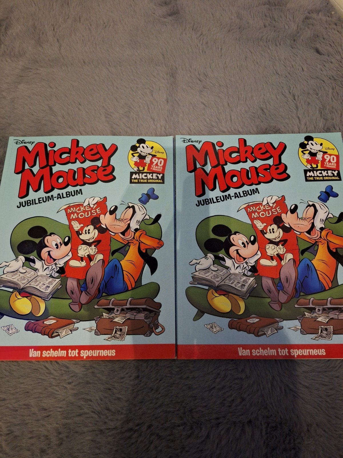Mickey Mouse & Donald Duck Jubileum Albums, Meerdere stripboeken, Ophalen, Zo goed als nieuw, Walt Disney