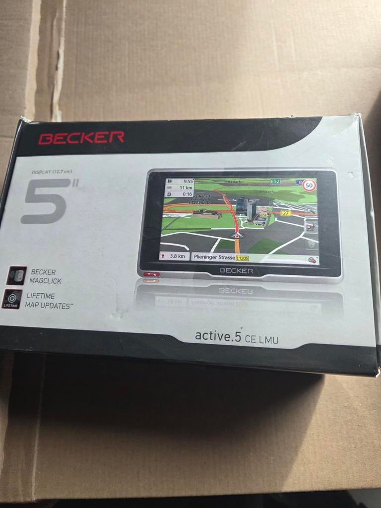 Becker Active.5 CE LMU Navigatiesysteem - Nieuw in doos, Ophalen of Verzenden, Nieuw