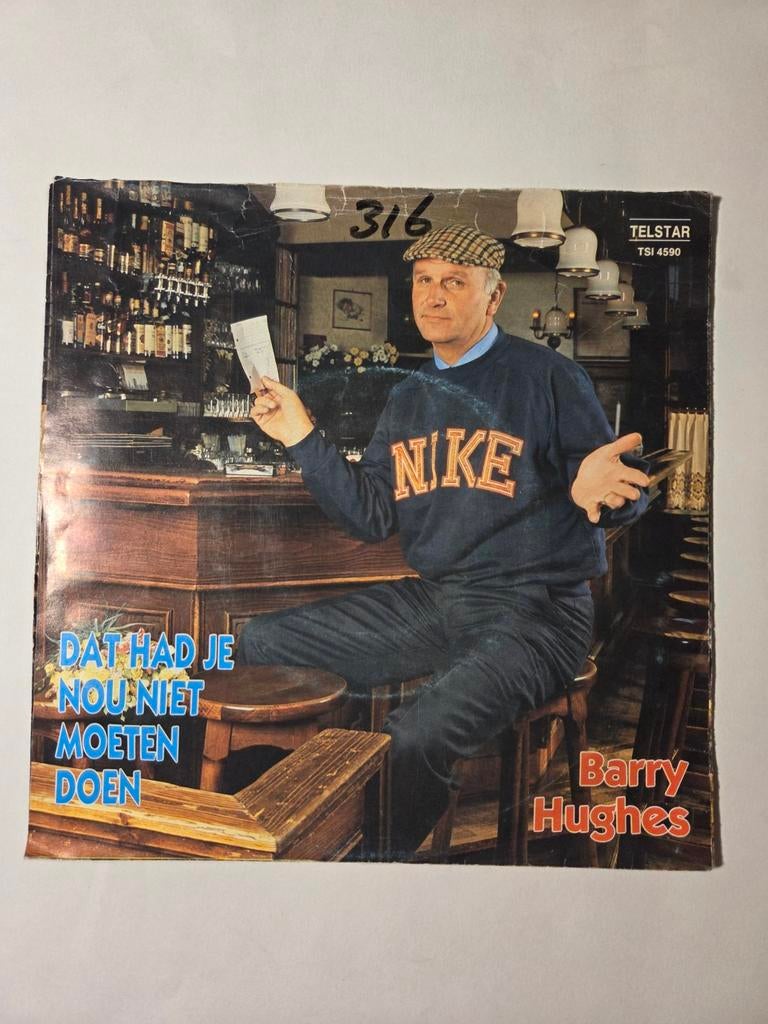 Barry Hughes - Dat had je nou niet moeten doen, Gebruikt, 7 inch, Single, Ophalen of Verzenden