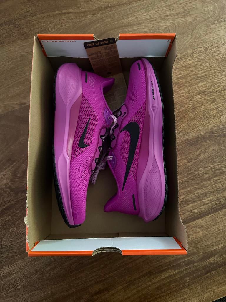 Nike Air Zoom Pegasus 41 - Hyper Violet/Black, Nieuw, Ophalen of Verzenden, Sneakers of Gympen, Roze