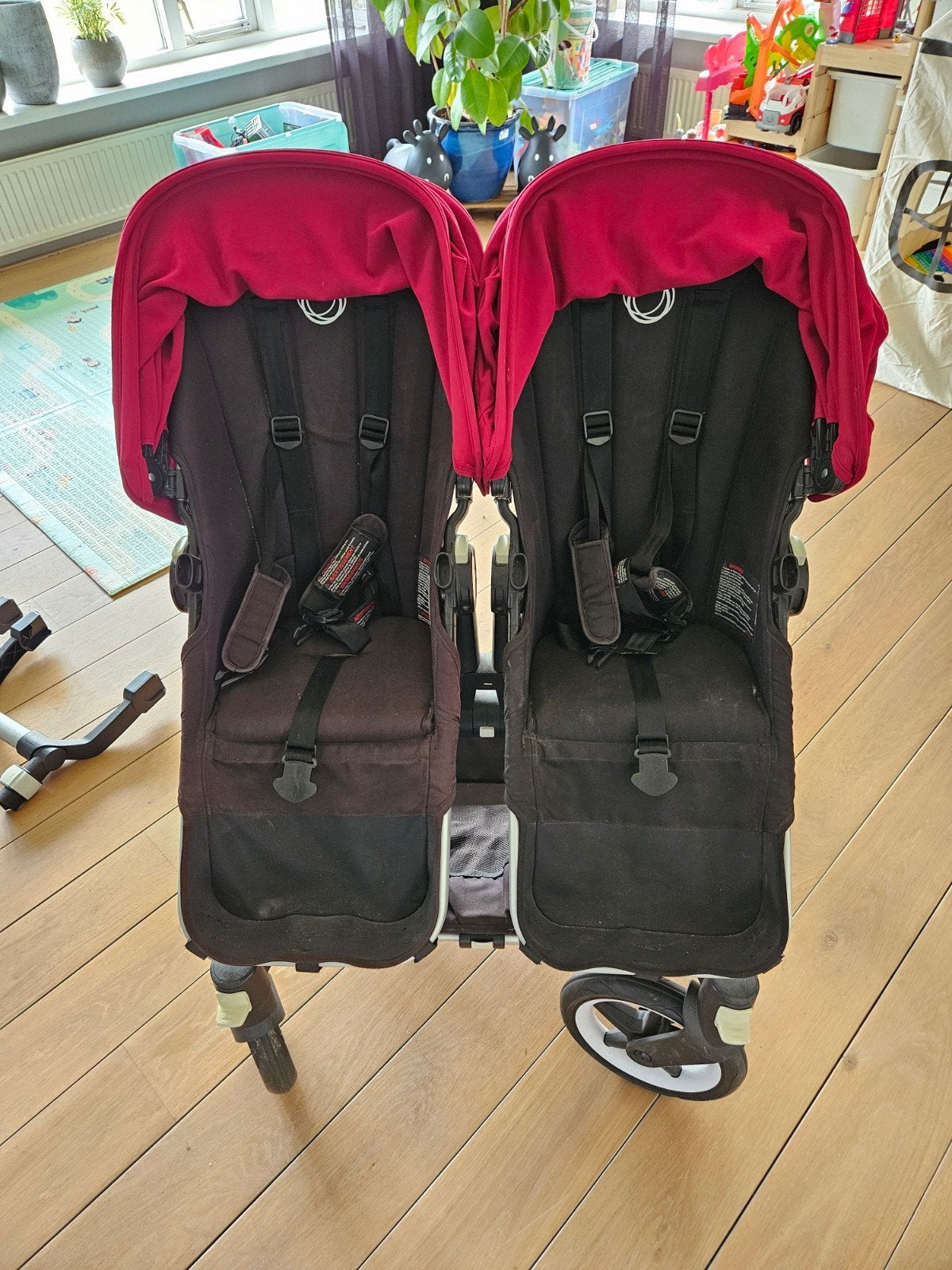 Bugaboo donkey tweeling wagen, Ophalen, Gebruikt, Kinderwagen of Buggy