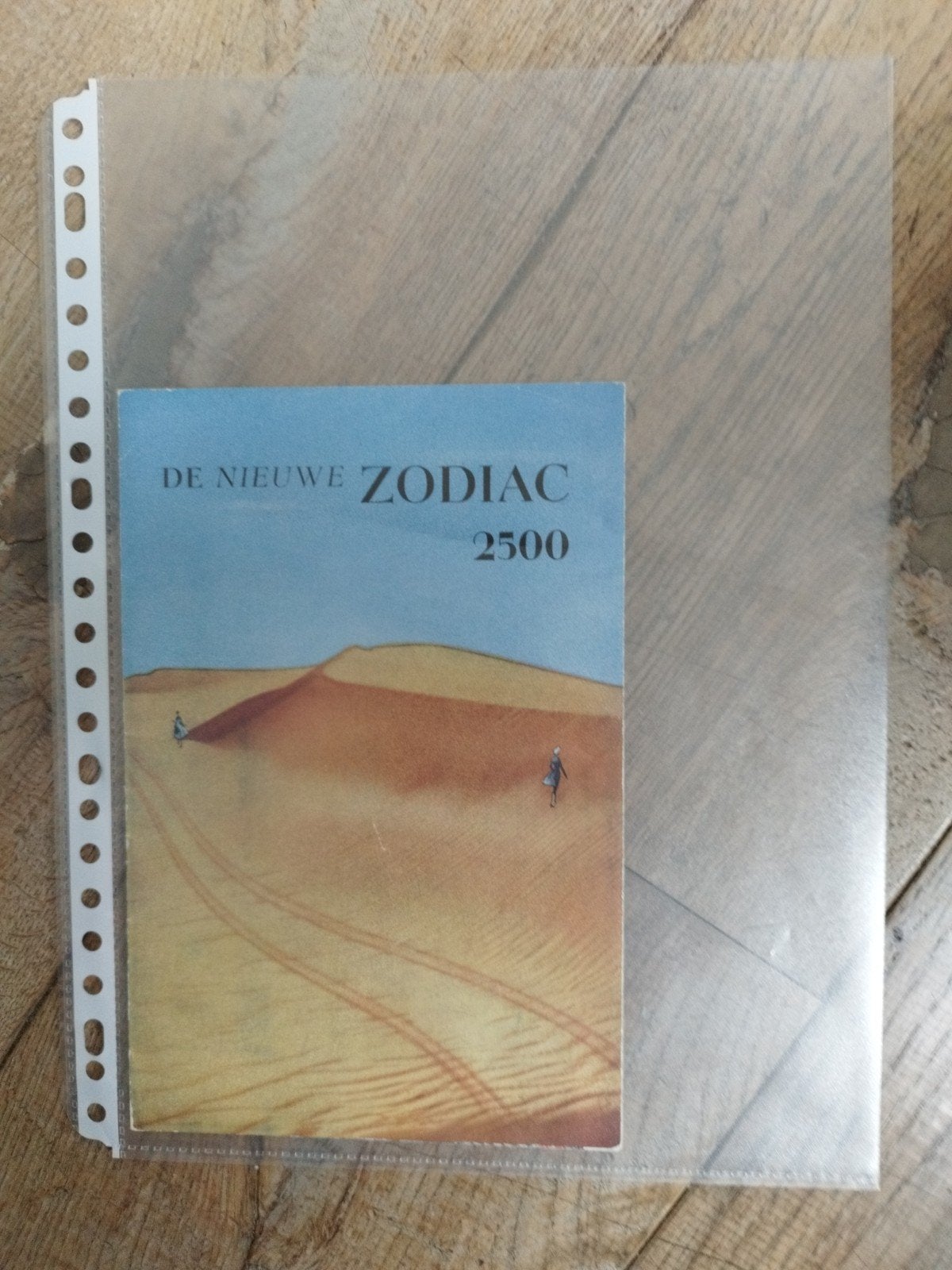 Ford Zodiac 2500 brochure uit 1956 - Nederlands, Ford, Ophalen of Verzenden, Zo goed als nieuw, Ford