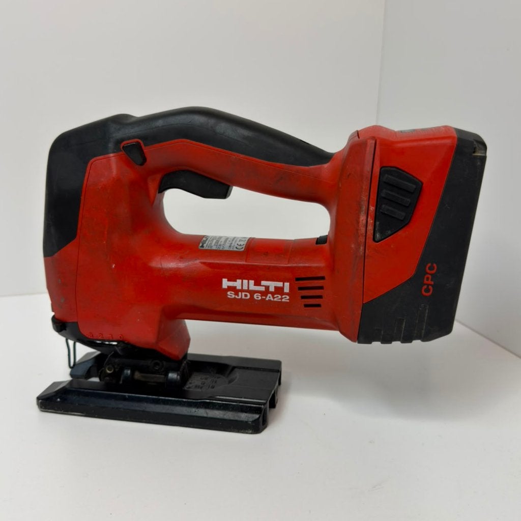 Hilti SJD 6-A22 Decopeerzaag | 2xB22 accu + lader | Netjes, Hilti, Zo goed als nieuw, Support@hilti.com, Hilti Corporation, Feldkircher Strasse 100, 
9494 Schaan
Liechtenstein