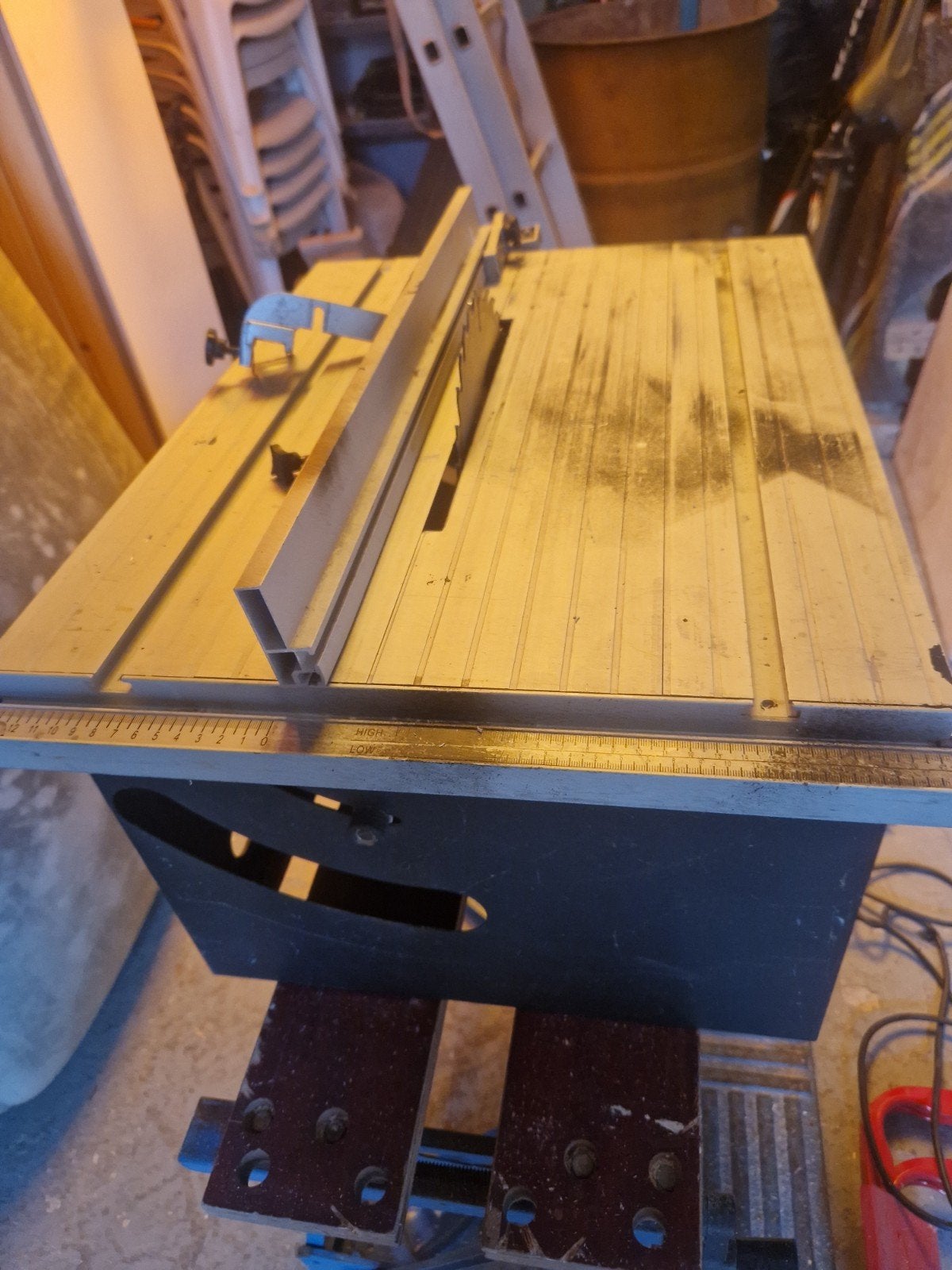 Parkside Zaagtafel met 4m snoer TEAB, Doe-het-zelf en Verbouw, Gereedschap | Zaagmachines, Ophalen, Gebruikt, Overige typen, Parkside