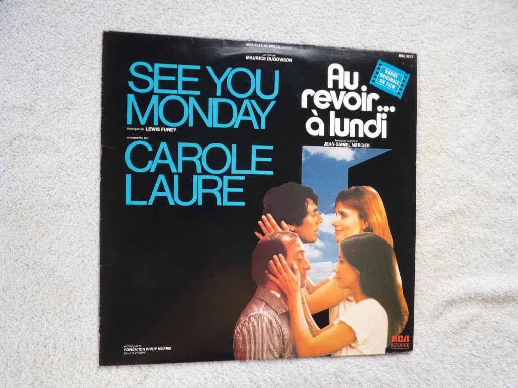 Carole Laure - SEE YOU MONDAY / au revoir ... a lundi, LP, Zo goed als nieuw, Pop, 12 inch