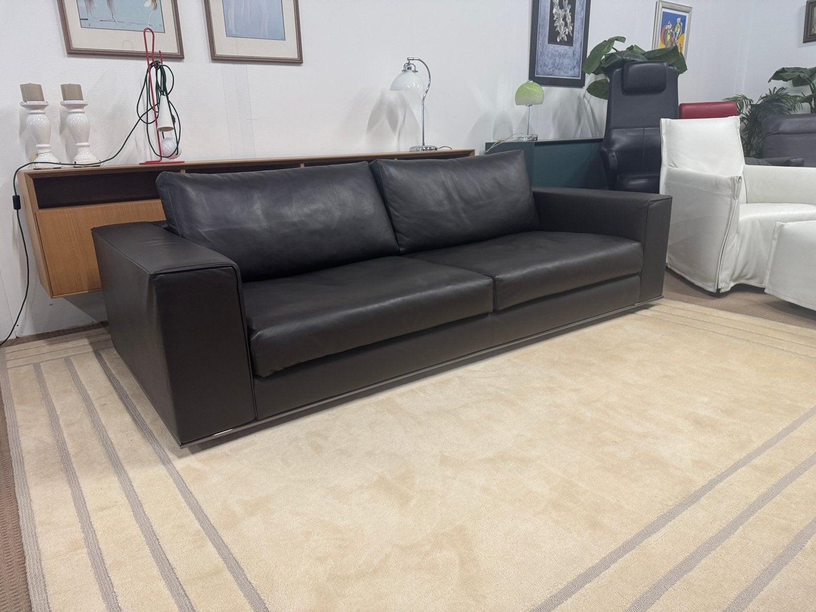 Minotti Hamilton, Italie, Minotti, Driepersoons, Ophalen of Verzenden