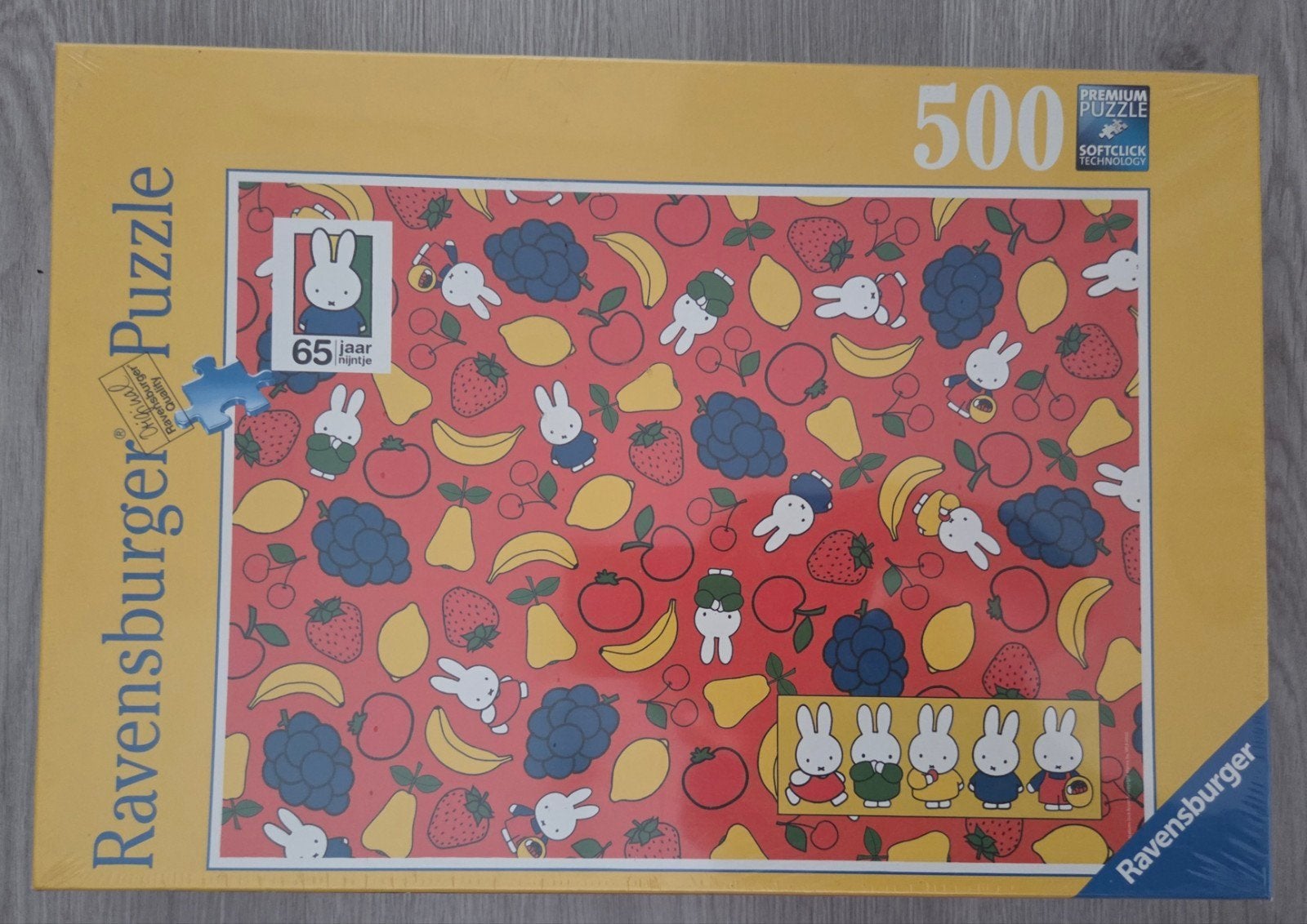 Nijntje 65 jaar Ravensburger Puzzle 500 stukjes NIEUW, Ophalen of Verzenden, Meer dan 50 stukjes, Nieuw, 6 jaar of ouder