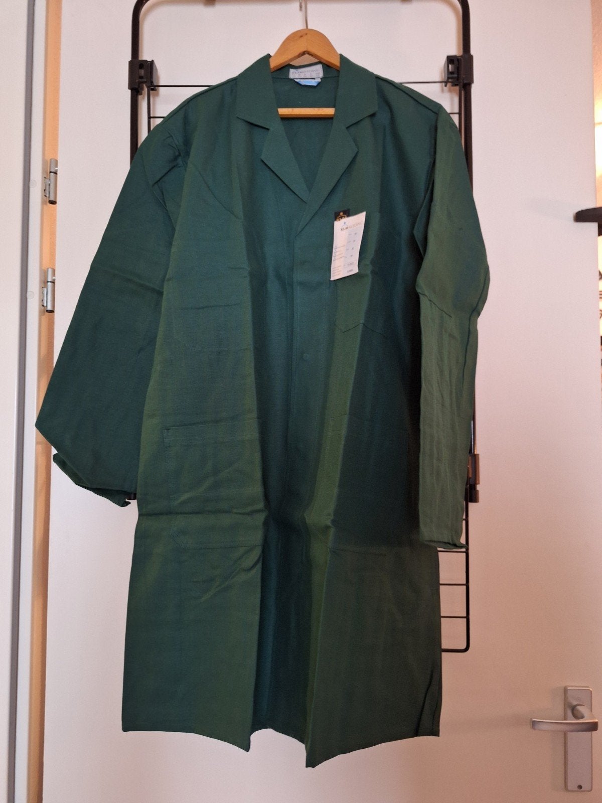 Nieuwe KLM stofjas, maat 54., Ophalen of Verzenden, Nieuw, Maat 46/48 (XL) of groter, Groen