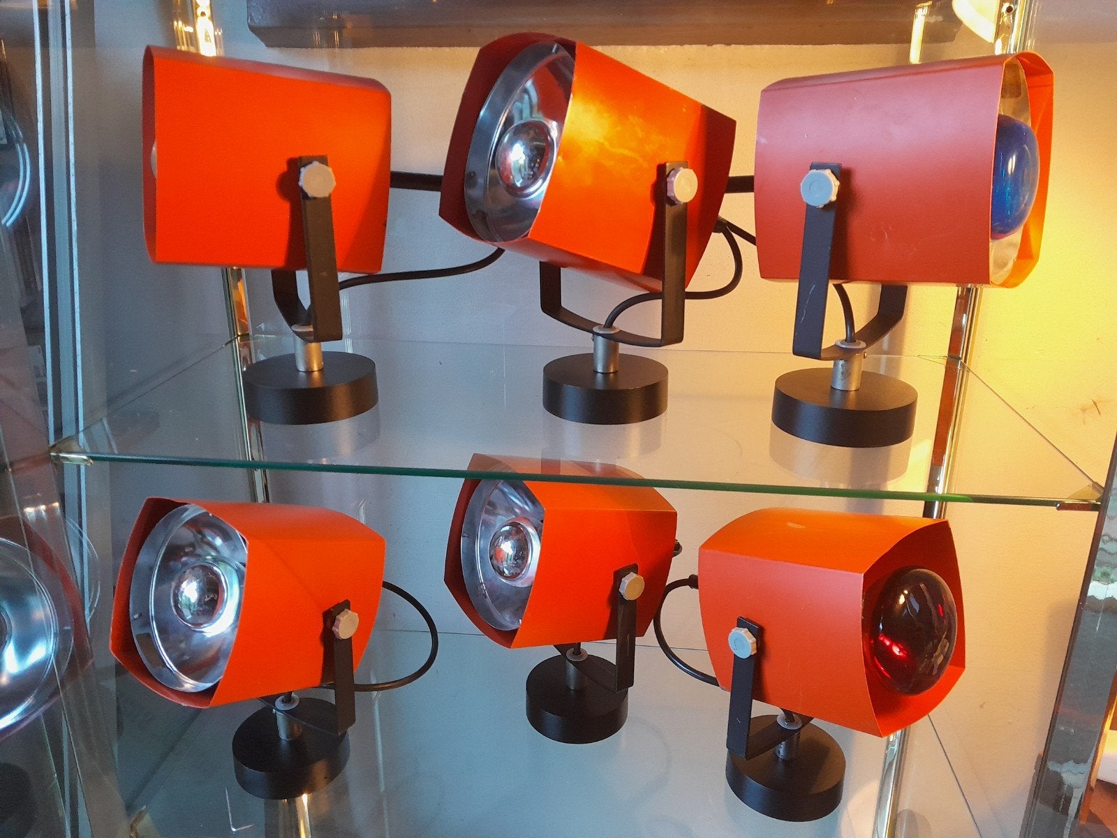 Vintage Raak A-102 spots, Huis en Inrichting, Lampen | Spots, Ophalen of Verzenden