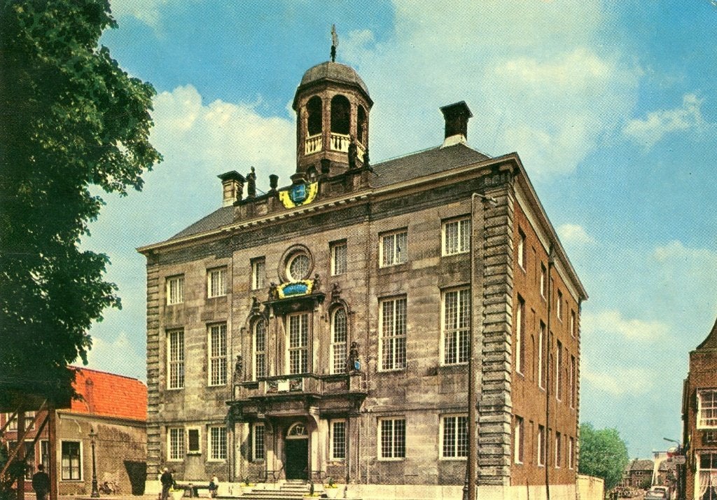 ENKHUIZEN Stadhuis, Verzamelen, Verzenden, 1960 tot 1980, Gelopen, Noord-Holland
