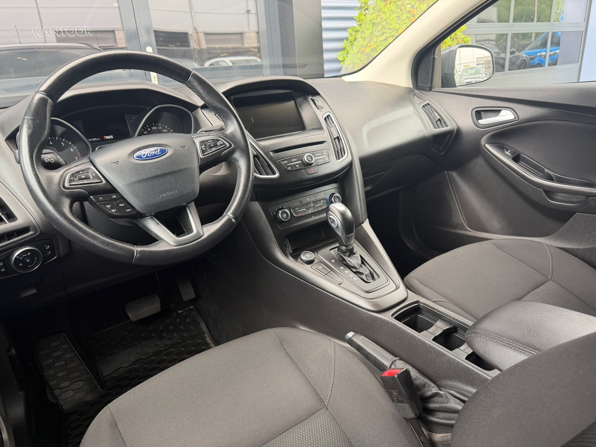 Ford Focus Wagon 1.0 Trend Automaat|Cruise|Navi|Stoelverwarm, Gebruikt, 1245 kg, 3 cilinders, 999 cc