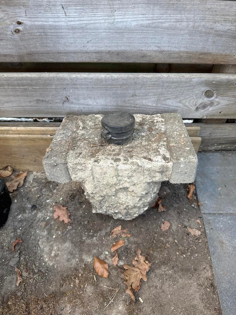 Betonvoet voor droogmolen, Tuin en Terras, Ophalen, Gebruikt