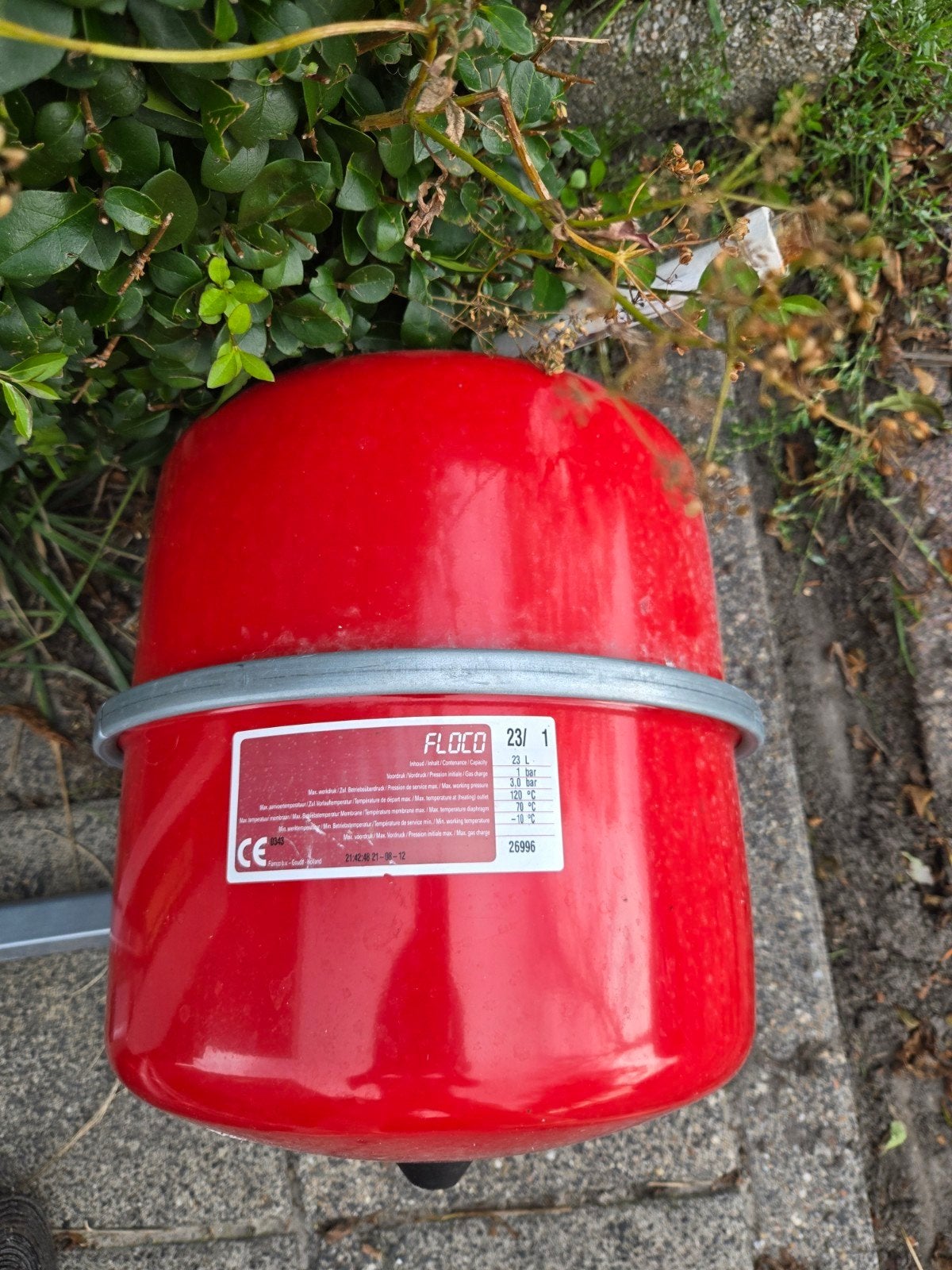 Floco Expansievat 23L - gebruikt, Ophalen, Gebruikt, Minder dan 30 cm, Overige typen