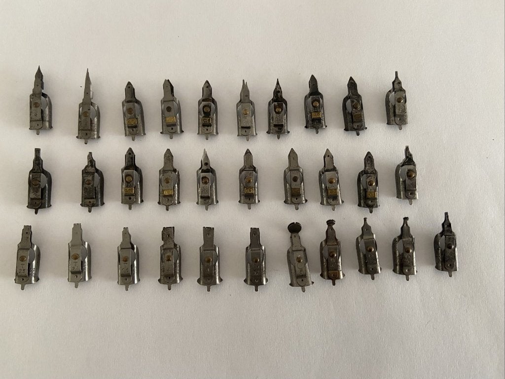 Vintage Pen Pennen Kroontjespennen Pelikan Hiro Leonardt, Ophalen of Verzenden