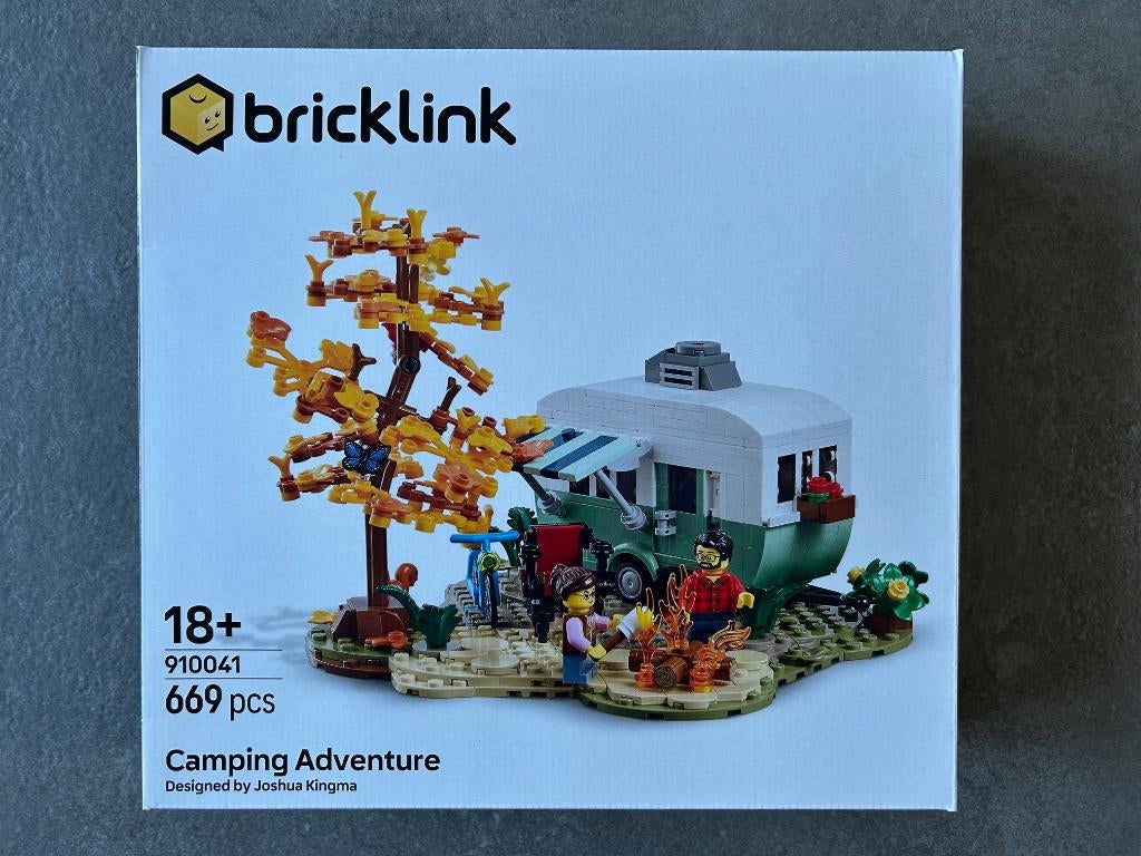 LEGO Bricklink (910041) Camping Adventure *Nieuw*, Lego, Nieuw, Ophalen of Verzenden, Complete set