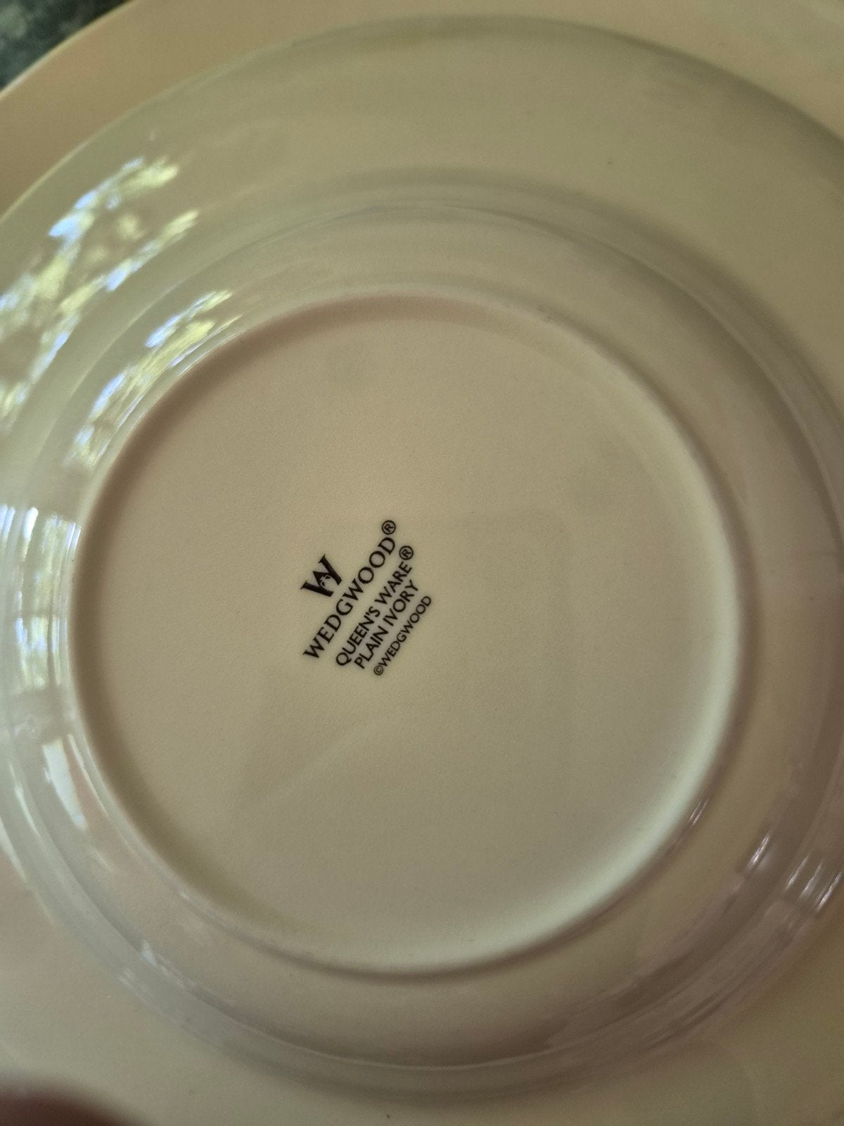 Wedgwood Queen's Ware Plain Ivory Servies (21 stuks), Ophalen, Klassiek, Zo goed als nieuw, Wedgwood