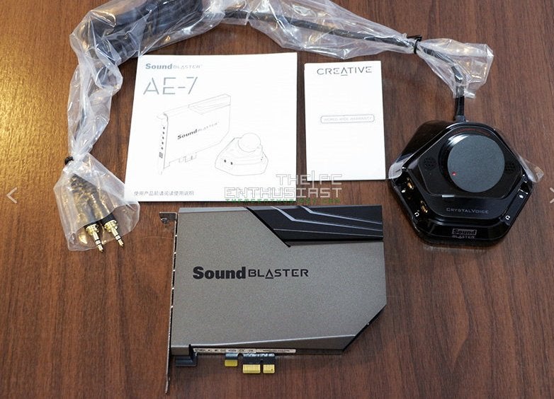 Creative Sound Blaster AE-7, Computers en Software, Ophalen of Verzenden, Nieuw, Intern, Sound Blaster