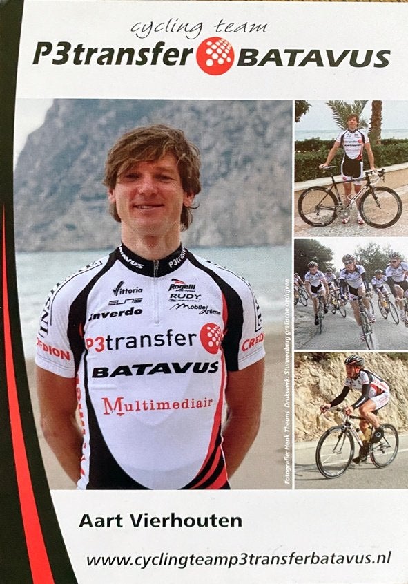 Wielershirt P3 TRANSFER – BATAVUS – AART VIERHOUTEN – 2008, Ophalen of Verzenden, Overige typen