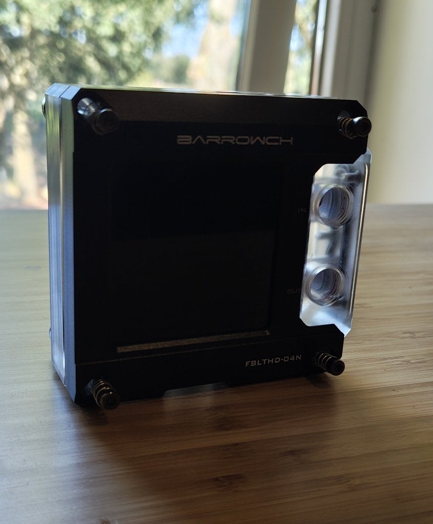 BarrowCH Display CPU-koeler FBLTHD-04, Ophalen of Verzenden, Zo goed als nieuw, Waterkoeling
