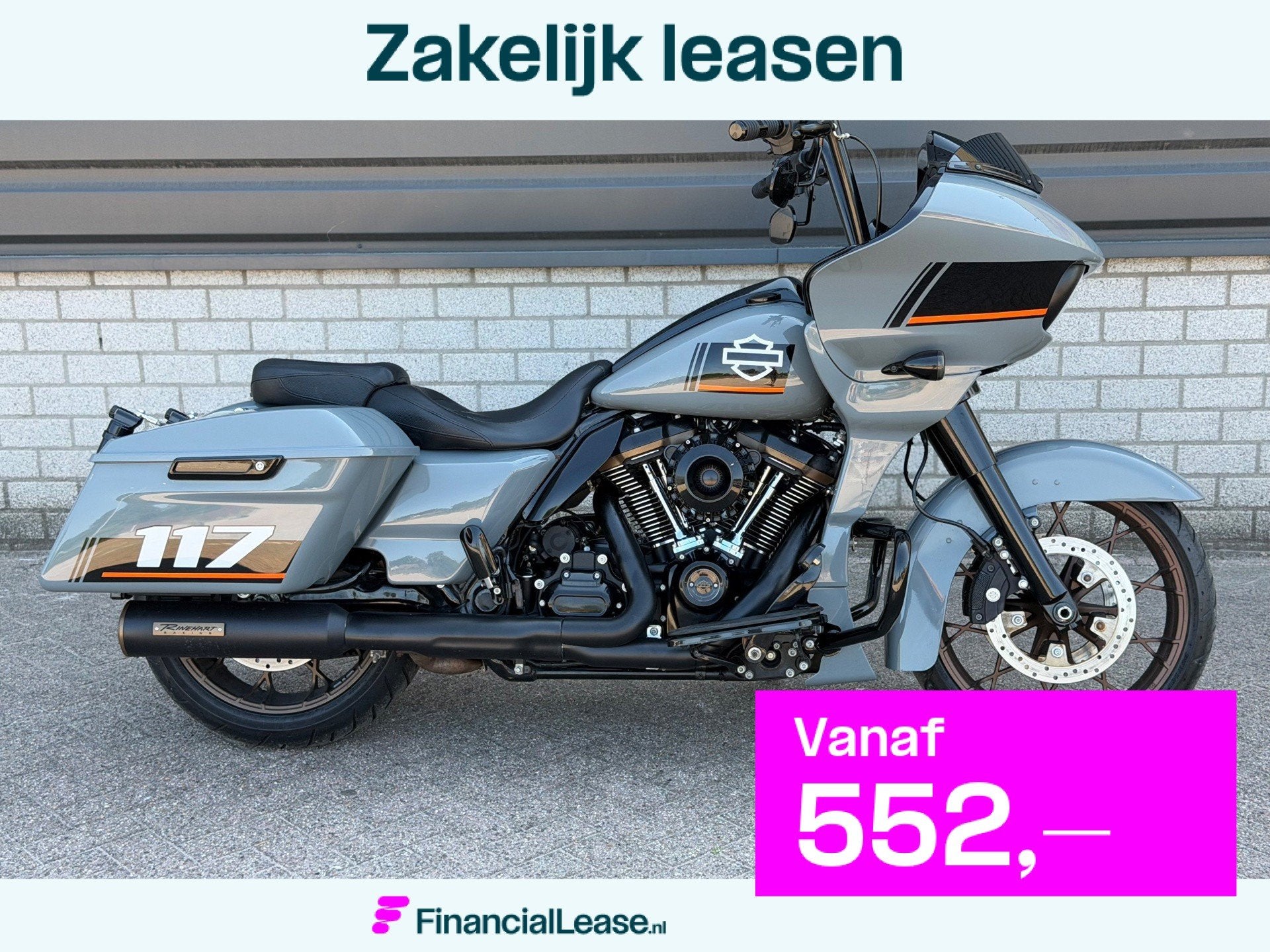 Harley Davidson FLTRXST Road Glide ST 117 M8 Custom (BJ 2023, Bedrijf, Meer dan 35 kW, Toermotor, 1923 cc