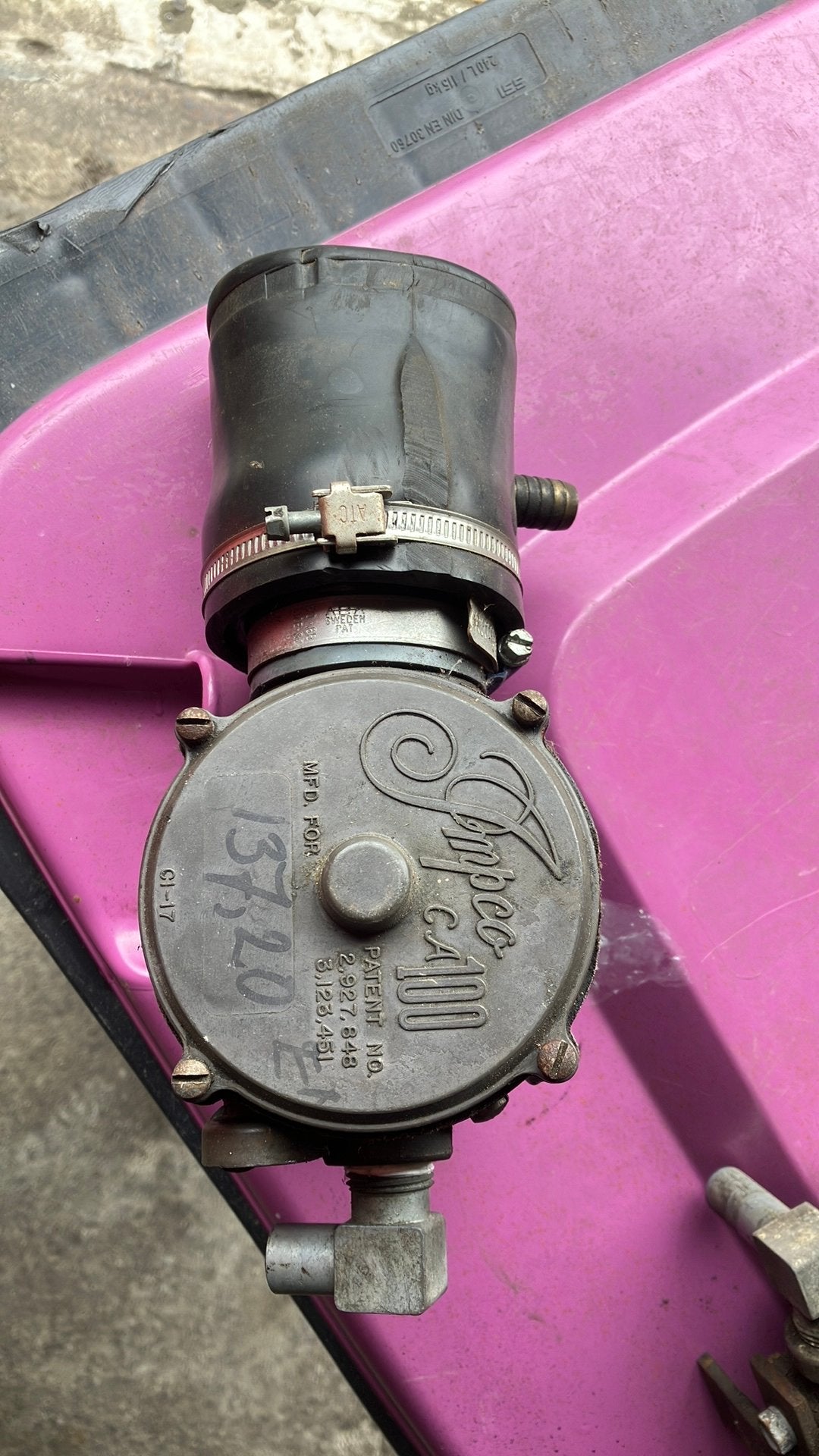 impco  ca 100 Lpg menger boven carburateur, Ophalen of Verzenden, Gebruikt