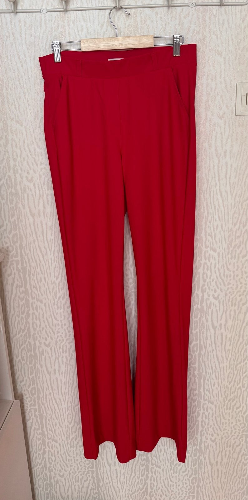 Studio Anneloes Flair bonded long broek rood maat M, Ophalen of Verzenden, Zo goed als nieuw, Maat 38/40 (M), Rood