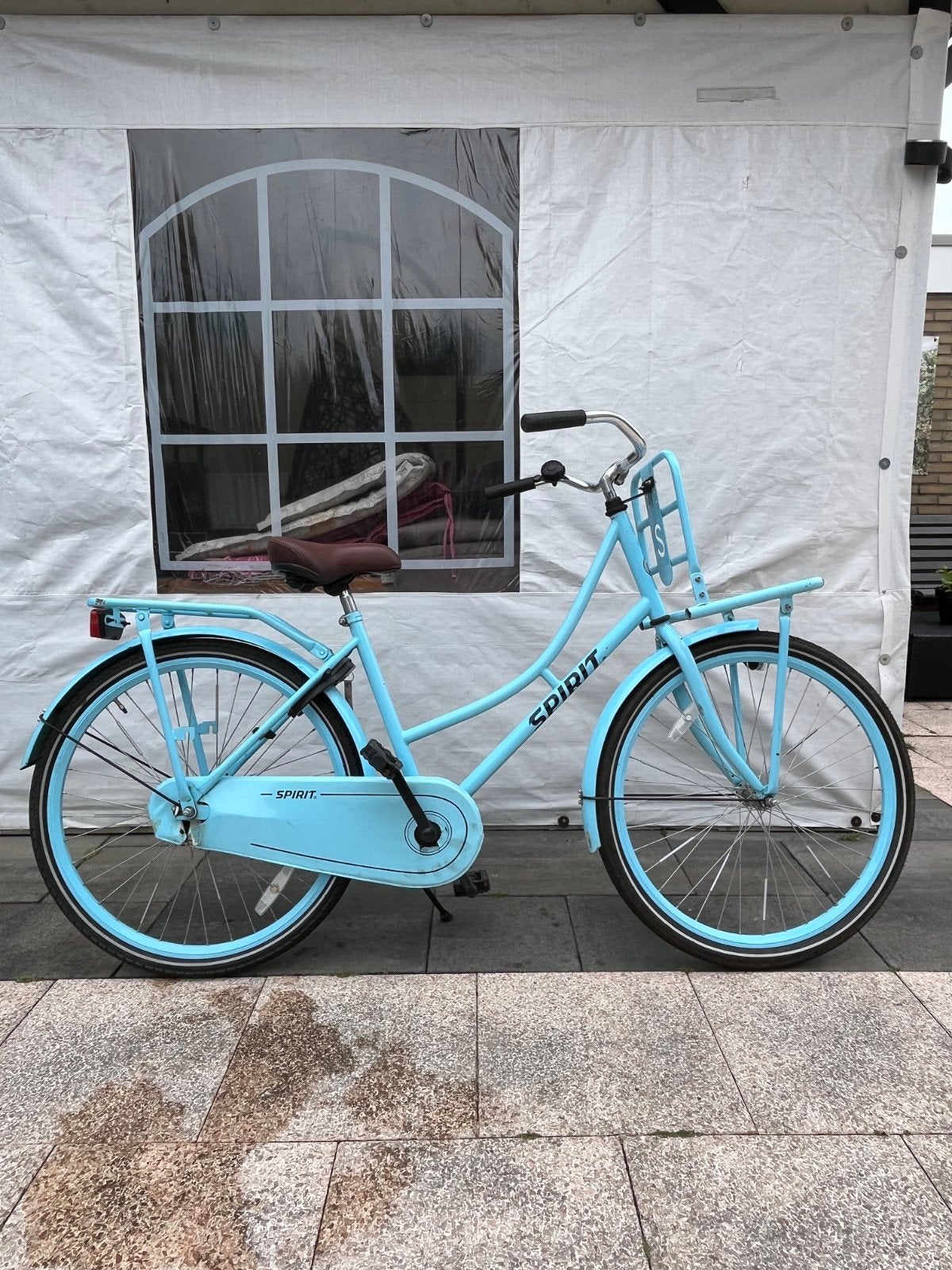 Spirit meisjes transportfiets 26 inch, Ophalen, Gebruikt, Spirit, Terugtraprem