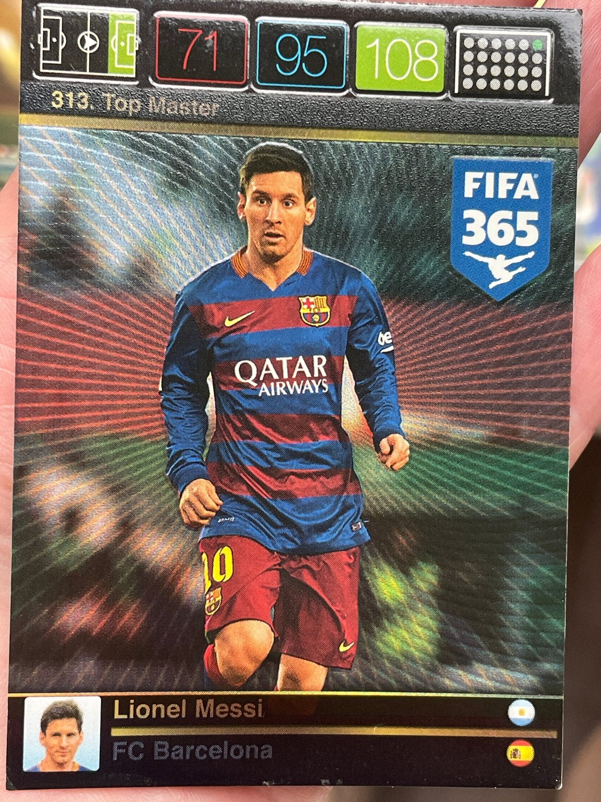 FIFA 365 Voetbal Kaartjes - Messi, Pogba, Piqué, Robben, Ophalen of Verzenden, Zo goed als nieuw, Buitenlandse clubs, Spelerskaart